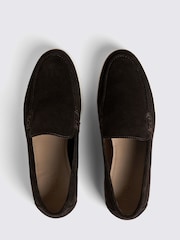 MOSS Brown Lewisham Suede Casual Loafers - Image 3 of 5