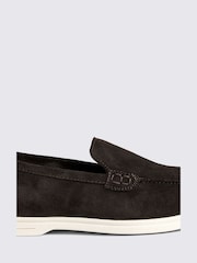 MOSS Brown Lewisham Suede Casual Loafers - Image 4 of 5