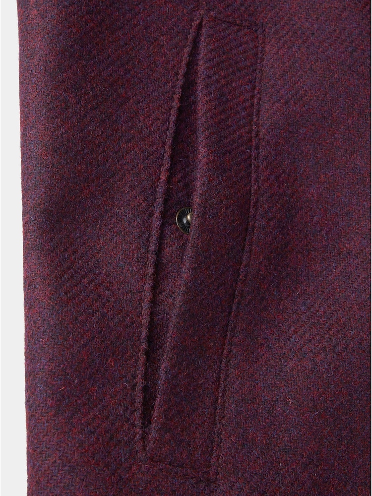 Aubin Purple 100% Cotton Jacket - Image 11 of 11