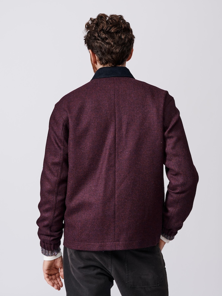 Aubin Purple 100% Cotton Jacket - Image 2 of 11