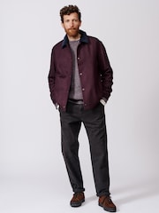 Aubin Purple 100% Cotton Jacket - Image 3 of 11