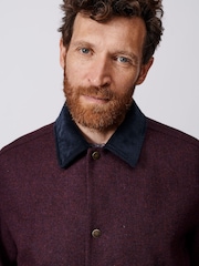 Aubin Purple 100% Cotton Jacket - Image 4 of 11