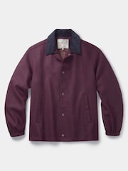 Aubin Purple 100% Cotton Jacket - Image 7 of 11