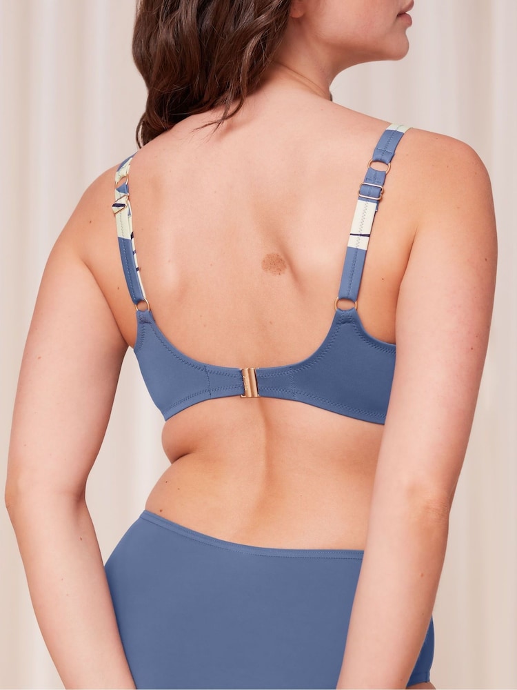 Triumph Blue Summer Allure Wired Bikini Bra - Image 2 of 3