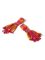 Aela Pink Bead Earrings - Image 3 of 3