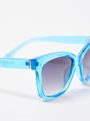 Oliver Bonas Eckige Sonnenbrille mit Kristallbesatz - Bild 5 von 7