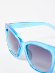 Oliver Bonas Eckige Sonnenbrille mit Kristallbesatz - Bild 6 von 7