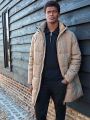 neutre - Signature Wool Blend Résistant à la douche Nova Fides Puffer Coat - Image 1 of 12