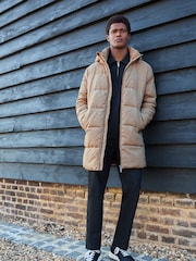 neutre - Signature Wool Blend Résistant à la douche Nova Fides Puffer Coat - Image 2 of 12