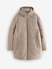 neutre - Signature Wool Blend Résistant à la douche Nova Fides Puffer Coat - Image 7 of 12