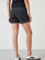 Hush Black Denim Shorts - Image 3 of 4