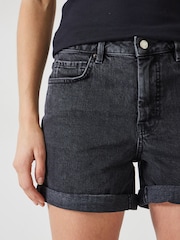 Hush Black Denim Shorts - Image 4 of 4