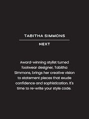 Black Tabitha Simmons Liv Leather Bow Block Mules - Image 4 of 13