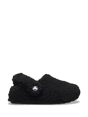 Crocs Black Toddler Cozzzy Slippers - Image 1 of 7