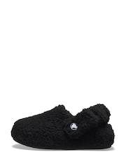 Crocs Black Toddler Cozzzy Slippers - Image 2 of 7