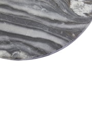 Maison by Premier Grey Marble Round Paddle Serving Board - Image 6 of 6