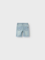 Name It Blue Slim Denim Shorts - Image 4 of 5
