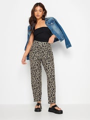 PixieGirl Petite Animal Leopard Print Harem Trousers - Image 1 of 5