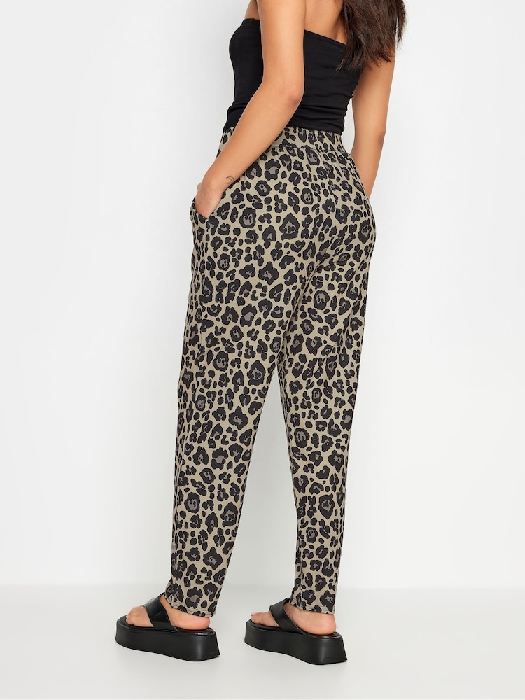 PixieGirl Petite Animal Leopard Print Harem Trousers - Image 2 of 5