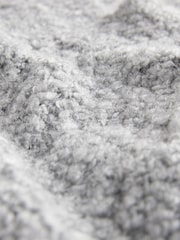 Grey Boucle V-Neck Knitted Tank Vest - Image 9 of 9