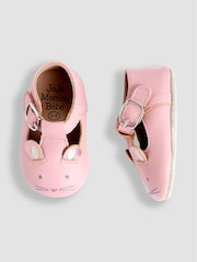 Zapatos de piel infantiles para primeros pasos de JoJo Maman Bébé - Imagen 3 de 4