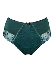 Pour Moi Dark Green High Waist Sofia Knickers - Image 3 of 4