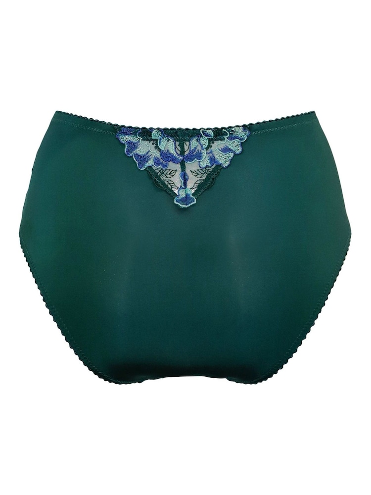 Pour Moi Dark Green High Waist Sofia Knickers - Image 4 of 4 Pour Moi Dark Green High Waist Sofia Knickers - Image 4 of 4