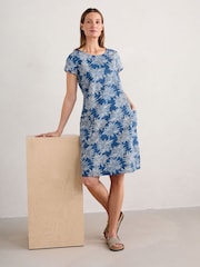 Seasalt Cornwall Blue River Cove Dress - Image 1 of 5