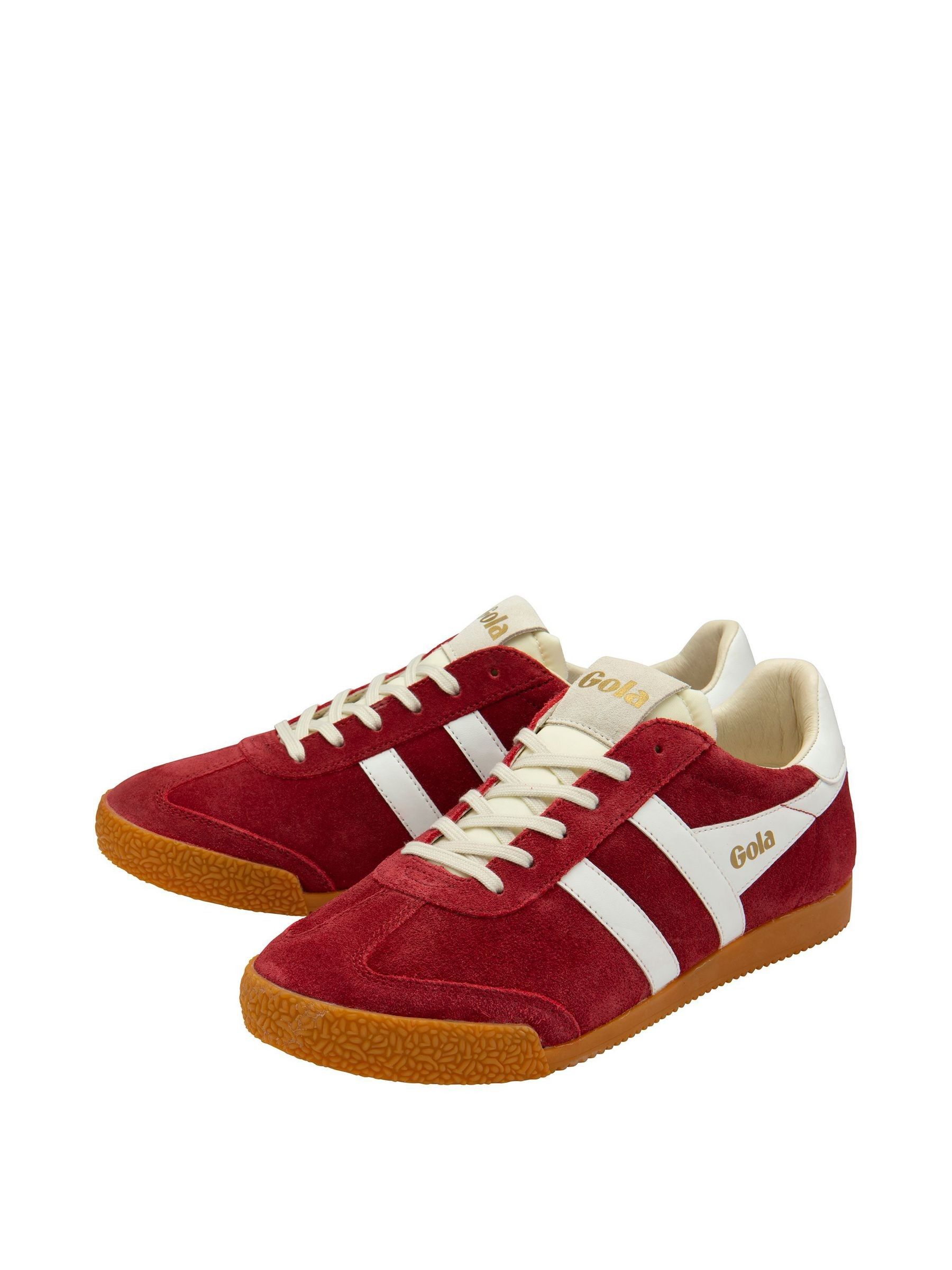 Buy Gola Red Mens Elan Suede Lace-Up Trainers from Next USA