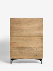 French Connection Natural Spencer Chest of Drawers - Image 4 of 8