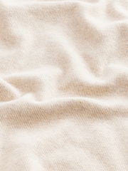 Oatmeal Marl Long Sleeve Ribbed T-Shirt - Image 8 of 8