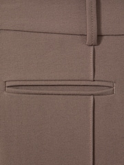 Reiss Mink Neutral Claude High Rise Flared Trousers - Image 5 of 5