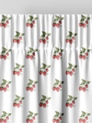 Sophie Allport White Strawberries Made to Measure Curtains - Image 6 of 9