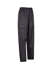 Black - Mountain Warehouse Womens Pakka Waterproof Over Trousers - Image 2 of 4