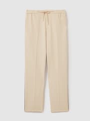 Reiss Roy Relaxed Contrast Pipe Detail Trousers - Imagen 2 de 6
