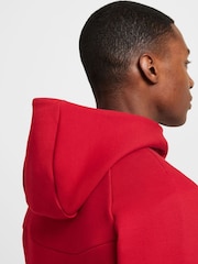 Nike Gym Red Tech Fleece Zip Up Hoodie - Image 5 of 11