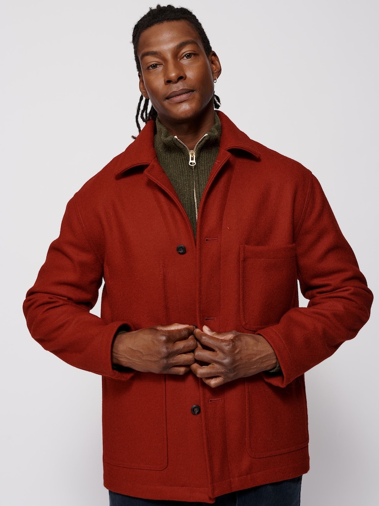 Aubin Red Jacket - Image 4 of 10