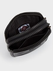OSPREY LONDON The Onyx Leather Black Phone Bag - Image 4 of 7