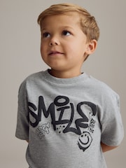 Khaki/Grey T-Shirt and Cargo Trousers Set (3mths-7yrs) - Image 4 of 9