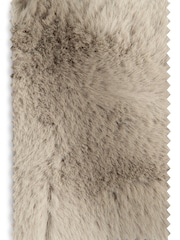 Oslo Faux Fur Natural Flinton Upholstered Storage Ottoman - Image 11 of 11