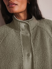 Khaki Green Borg Bomber Jacket - Image 5 of 10