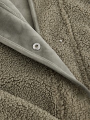 Khaki Green Borg Bomber Jacket - Image 9 of 10