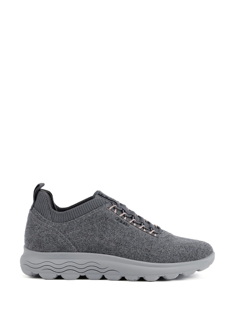Geox Grey D Spherica A Sneakers - Image 1 of 4