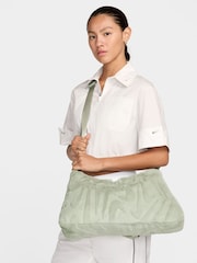 Nike Green Sportswear Faux Fur Tote Bag (10L) - Image 15 of 17