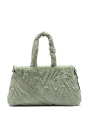 Nike Green Sportswear Faux Fur Tote Bag (10L) - Image 3 of 17