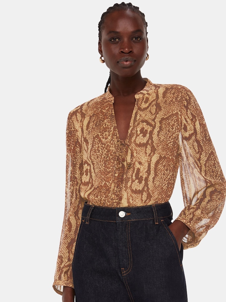 Whistles Animal Serpent Shirt - Image 1 of 5