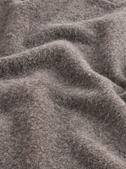 Rjava/siva - Relaxed Fit dolg rokav; z dolgimi rokavi Knit Rugby srajce z volno - Slika 7 iz 7