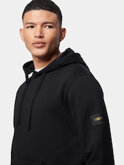 Flyers Loose Fit Mens Black Hoodie - Image 3 of 9