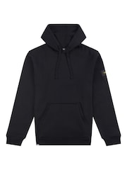 Flyers Loose Fit Mens Black Hoodie - Image 7 of 9