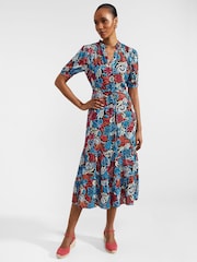 Hobbs Black Petite Sia Dress - Image 1 of 4